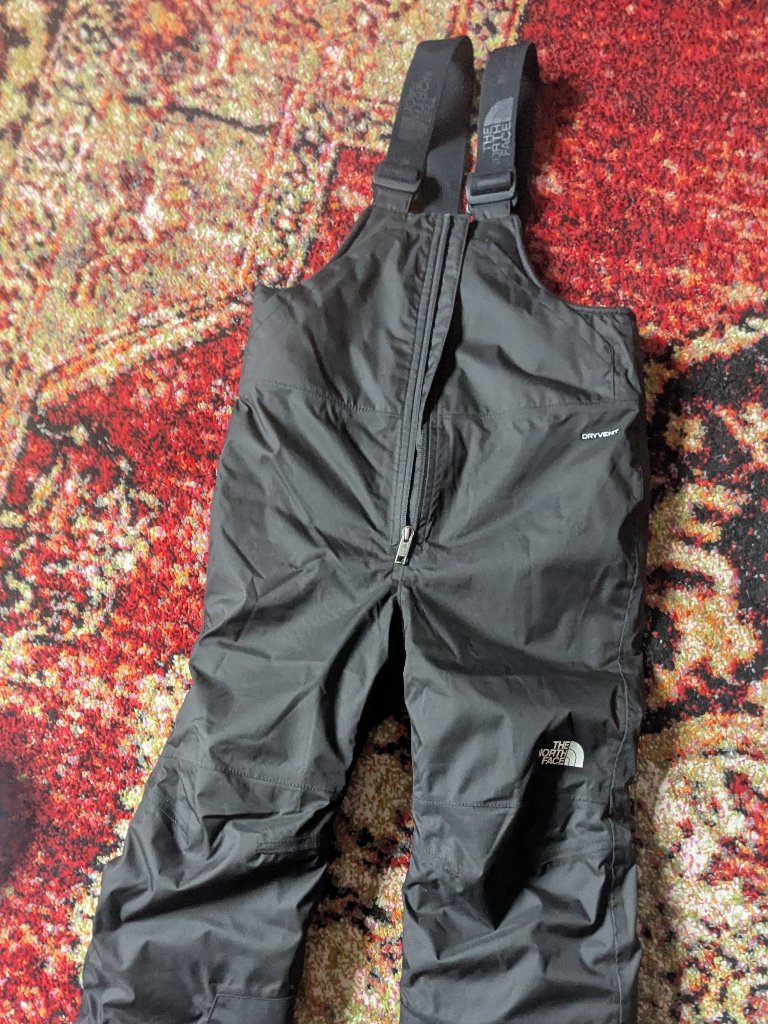 The North Face Insulated-Bib Kid's Snow Overalls 6t/6b